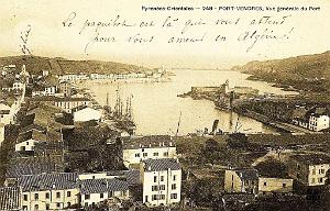 X- PORT-VENDRES EN 1908